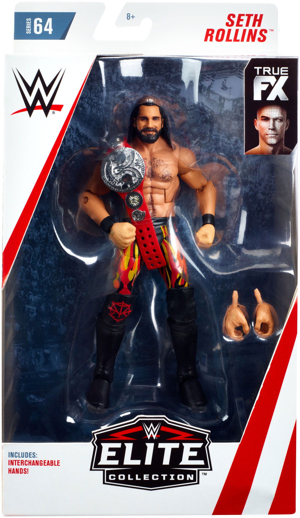 WWE Seth Rollins Elite Collection Action Figure.
