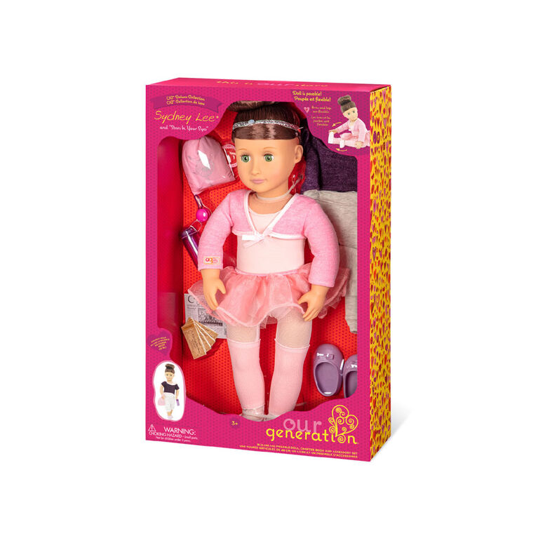 Our Generation, Sydney Lee, 18-inch Posable Ballet Doll
