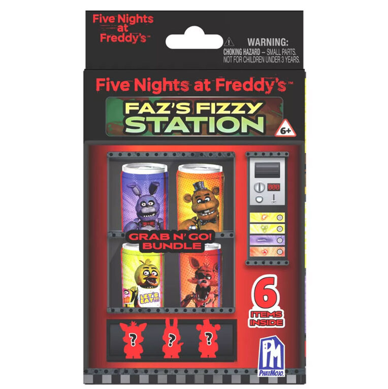Five Nights at Freddy's Grab N' Go Bundle Action Figure Playset Five Nights at Freddy's Grab N' Go Bundle Action Figure Playset