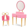 Our Generation Fabulous Fun Vanity Set Pink Vanity Table & Accessories for 18-inch Dolls