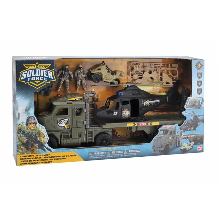 Soldier Force Army Deploy Playset