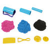 Kinetic Sand, Slice N' Surprise Set with 13.5oz of Black, Pink and Blue Play Sand