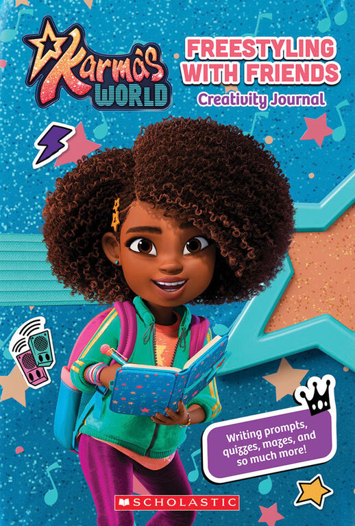 Karma's World Creativity Journal: Freestyling With Friends (Media tie-in) - Édition anglaise