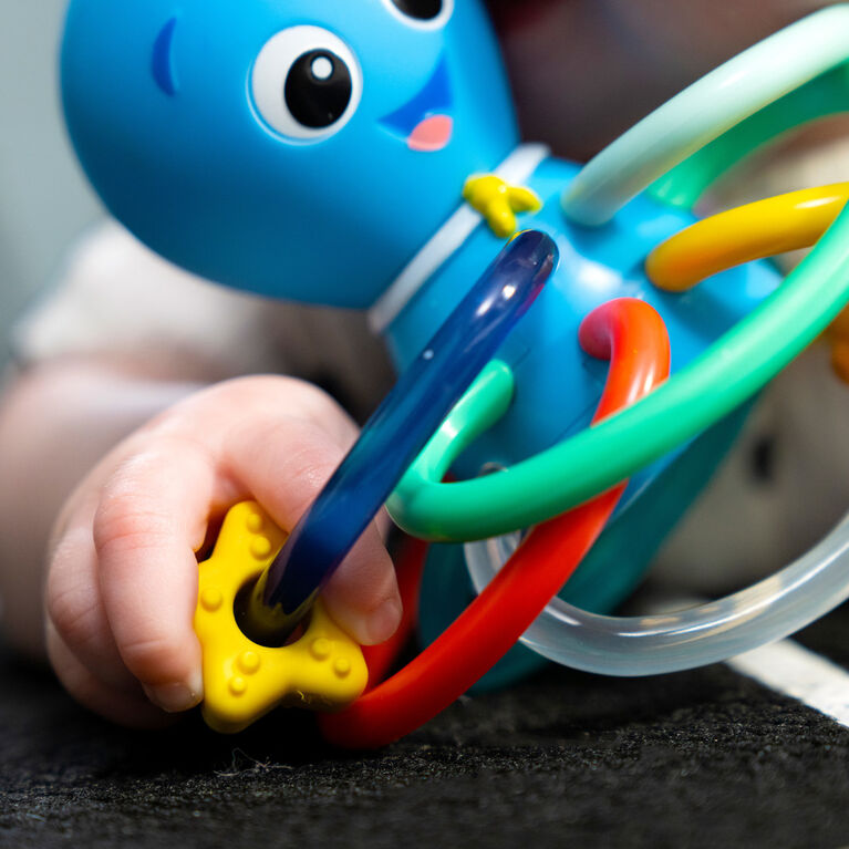 Hochet Bébé 3pcs bébé hochets d'alimentation série océan jouet