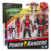 Power Rangers Beast Morphers, figurines Ranger rouge et Morphin Cruise Beastbot