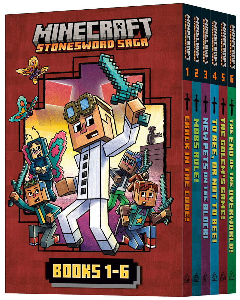 Minecraft Stonesword Saga Chapter Book Boxed Set (Minecraft Stonesword Saga) - English Edition