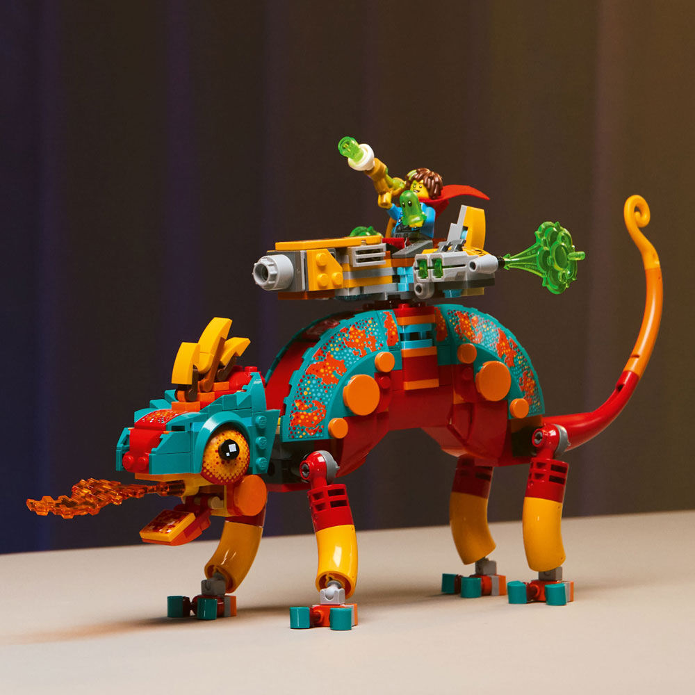 LEGO DREAMZzz Mateo's Fire Chameleon Building Toy for Kids - Gift for Boys & Girls, Ages 7+ - 71492