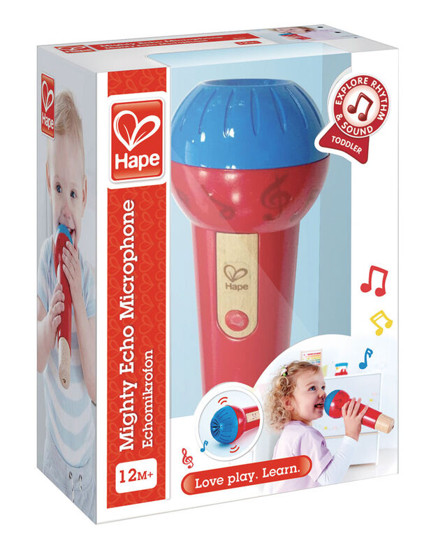 Hape Mighty Echo Microphone - Édition anglaise