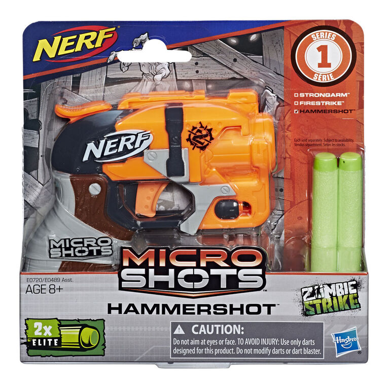 Nerf MicroShots Zombie Strike - Hammershot