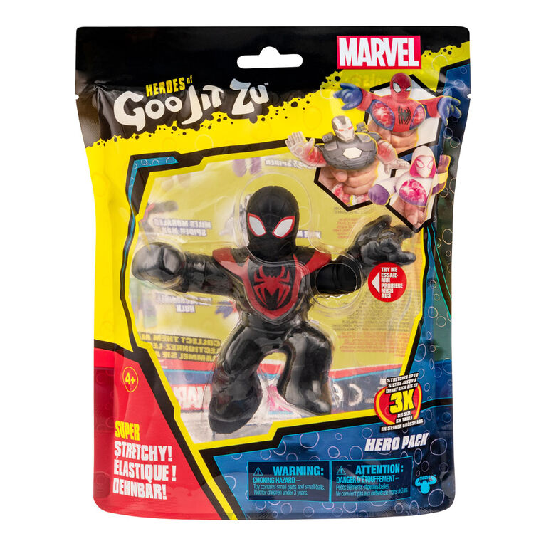 Heroes Of Goo Jit Zu Marvel S6 Hero Pk Miles Morales Spider-Man Common Pkg