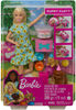 Barbie - Poupée et coffret de jeu La Fête des chiots, pâte, moule