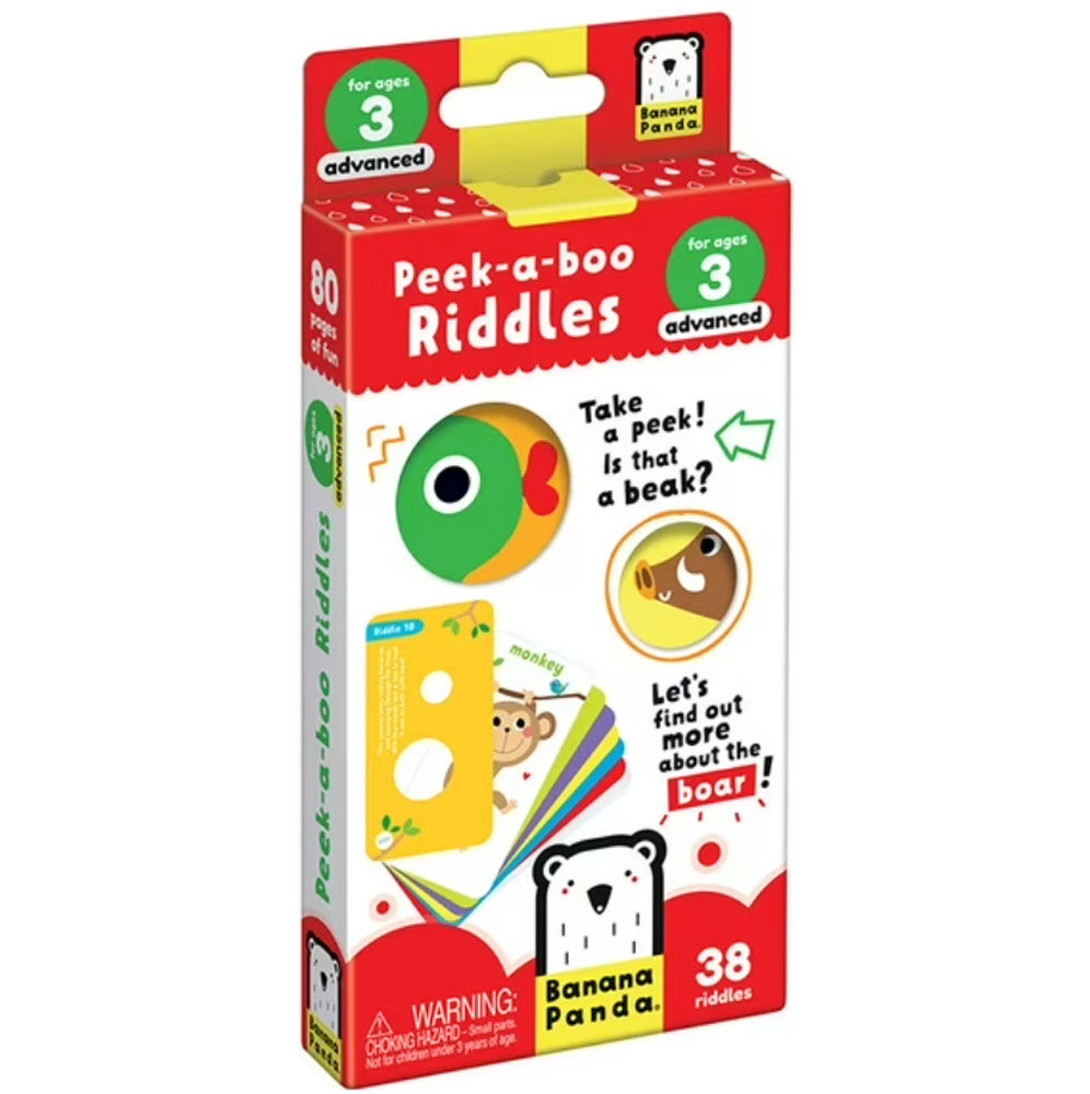 Peek a Boo Riddles Advanced - English Edition