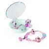 Twisty Petz, Series 2 Babies 4-Pack, Ponies and Puppies Collectible Bracelet and Case (Teal)