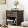 Meubles South Shore, Lit mezzanine avec bureau - Blanc solide
