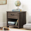 Ulysses 1-Drawer Nightstand Fall Oak