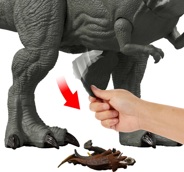 Jurassic World Rebirth Super Colossal Tyrannosaurus Rex Action Figure, T-Rex Dinosaur Movie Toy