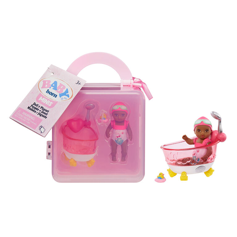 BABY born MINIS Playset Bathtub