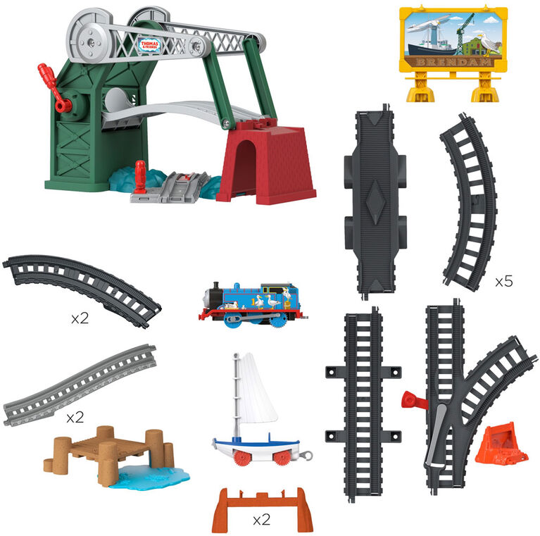 Thomas & Friends Bridge Lift Thomas & Skiff - English Edition