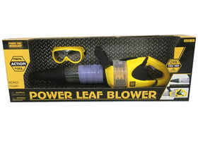 Power Leaf Blower With Goggles