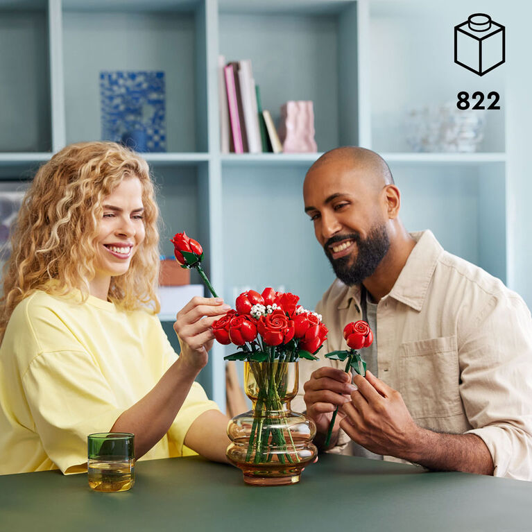 LEGO Icons Bouquet of Roses Build and Display Set 10328