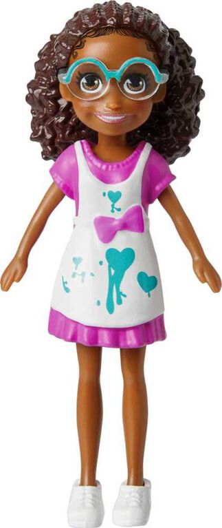 Polly Pocket Poupée et 18accessoires, Atelier de peinture de Shani