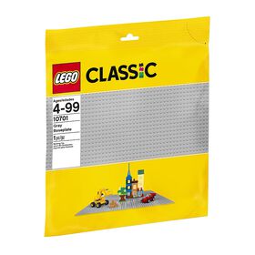 LEGO - Gray Baseplate (10701) (1 piece)