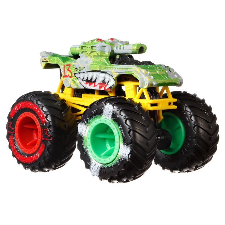 Hot Wheels Monster Trucks Vehicle 2-Pack - Invader