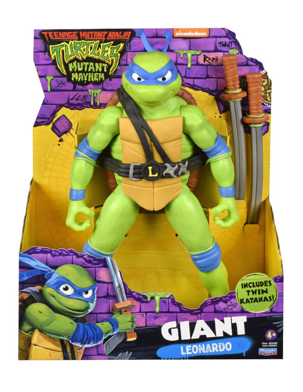 Les Tortues Ninja Mutantes: Mutant Mayhem Figurine géante Leonardo