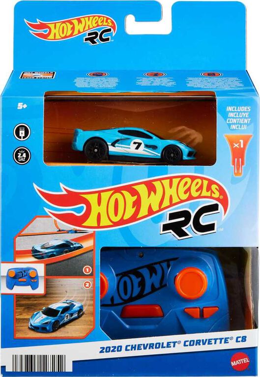 HOT WHEELS RC 1:64 Scale CORVETTE C8