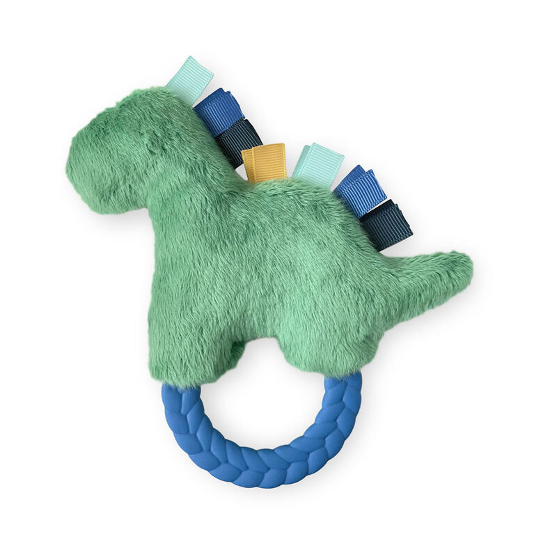 Itzy Ritzy Ritzy Rattle Pal Peluche Dino Avec Dentition