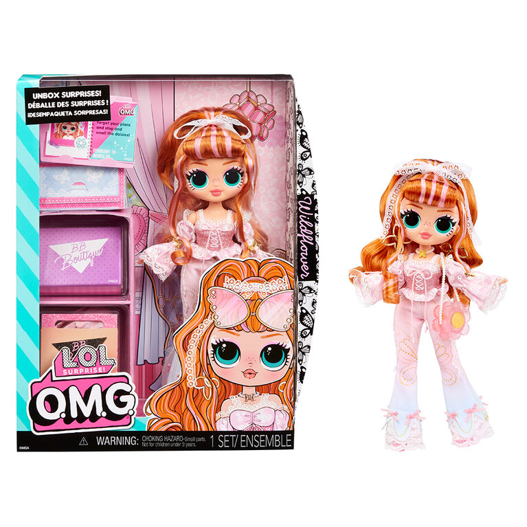 LOL Surprise OMG Wildflower Fashion Doll with Multiple Surprises