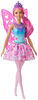 Barbie Dreamtopia Fairy Doll, 12-inch, Pink Hair, with Wings and Tiara