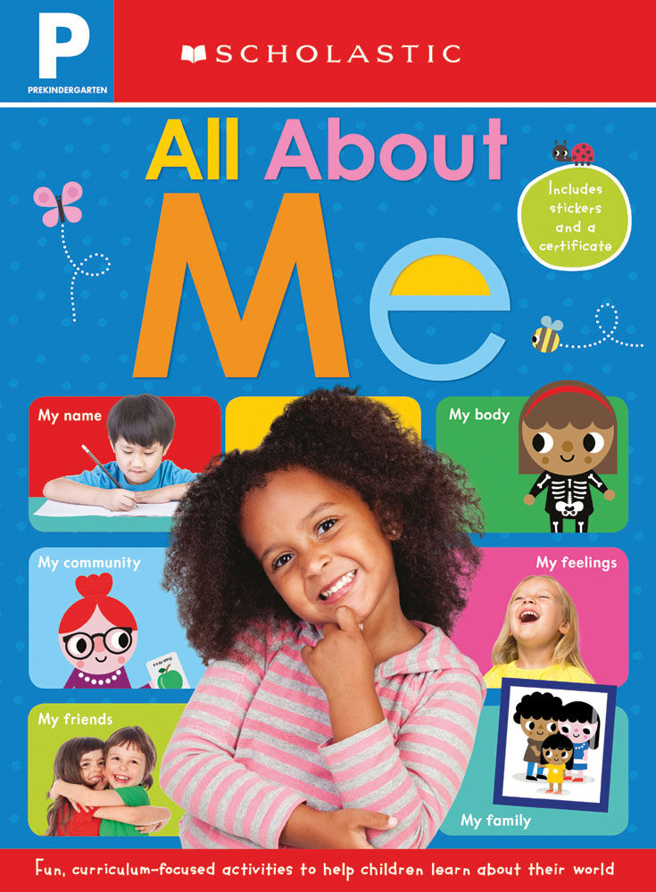 Scholastic Early Learners: All About Me Workbook - English Edition