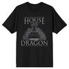 House of the Dragon The Iron Throne Noir T-Shirt- X Grand