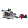 Transformers Cyberverse Warrior Class Optimus Prime Battle Base Trailer - R Exclusive