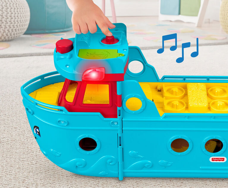 Fisher-Price - Little People - Bateau de l'amitié - Édition bilingue