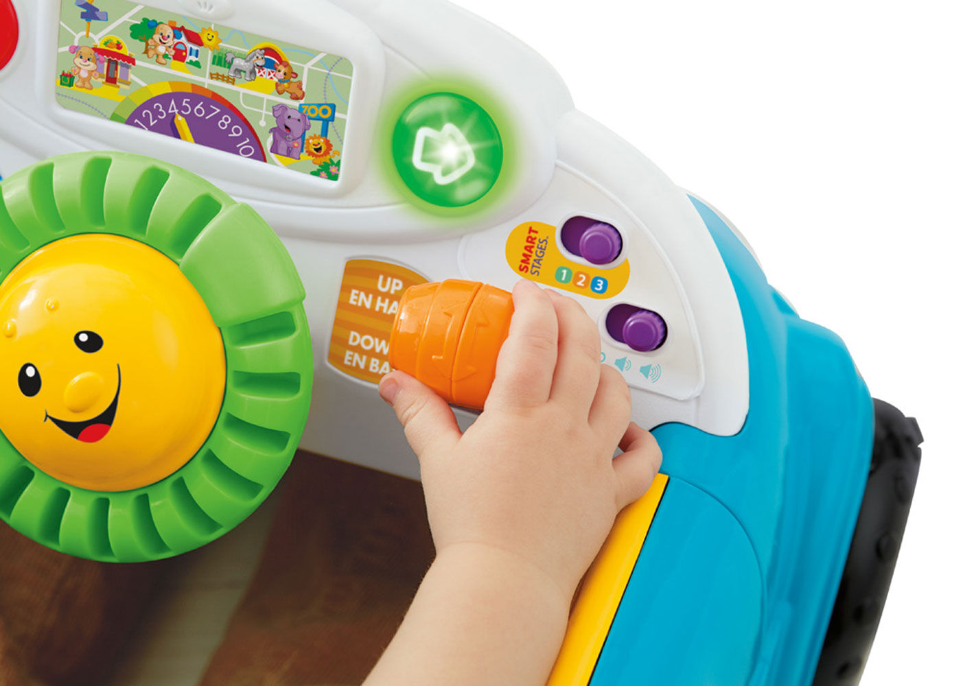 fisher price smart stages car blue