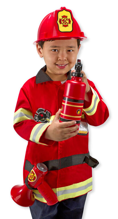Melissa & Doug Costume de chef des pompiers