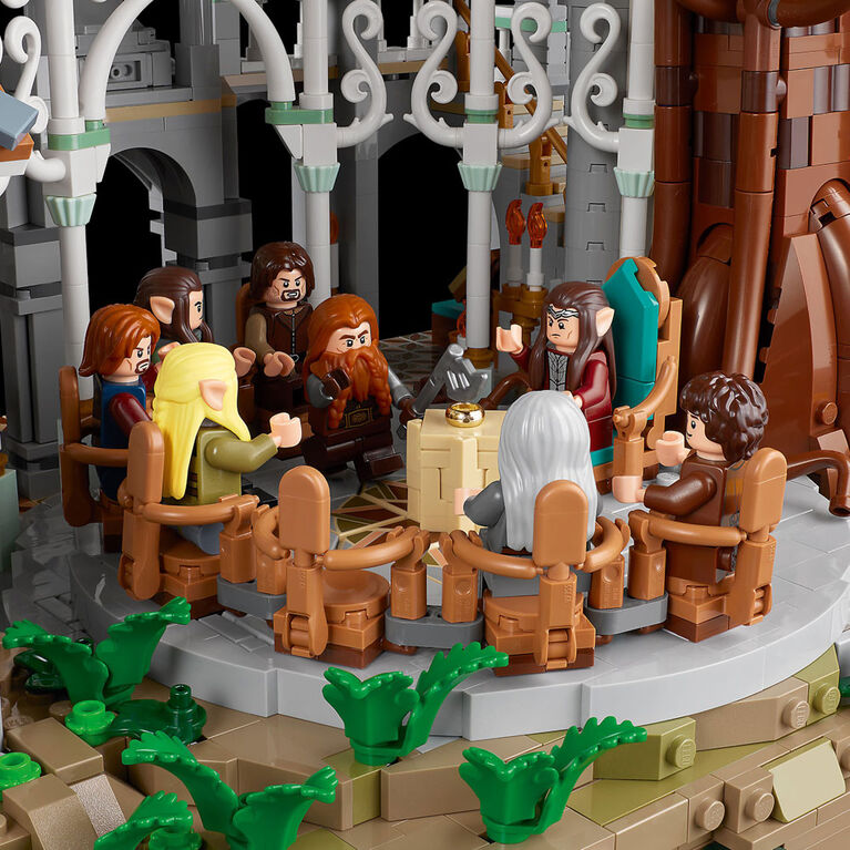 LEGO Icons THE LORD OF THE RINGS: RIVENDELL 10316 Building Kit (6,167 Pieces)