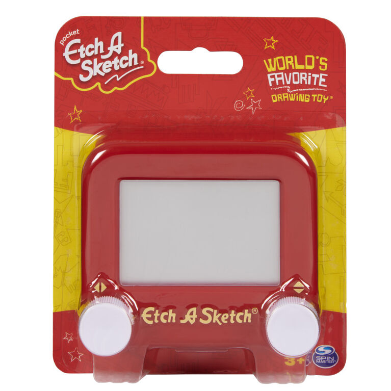 Etch A Sketch Pocket, Drawing Toy with Magic Screen (Style May Vary