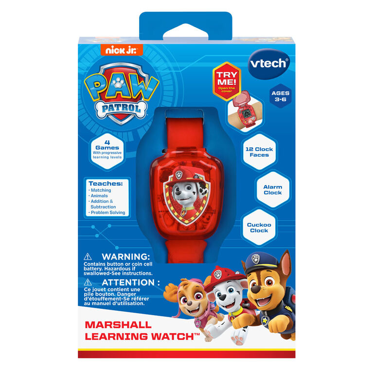 VTech PAW Patrol Marshall Learning Watch - English Edition