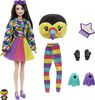 Barbie Cutie Reveal Chelsea Doll and Accessories, Jungle Series, Toucan-Themed Small Doll Set