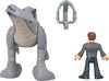 Fisher-Price Imaginext Jurassic World Dominion Blue and Owen Dinosaur Toy Set