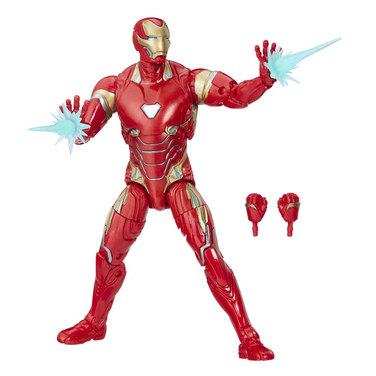 Avengers série Marvel Legends - Figurine Iron Man de 15 cm.