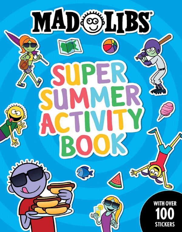 Mad Libs Super Summer Activity Book - English Edition