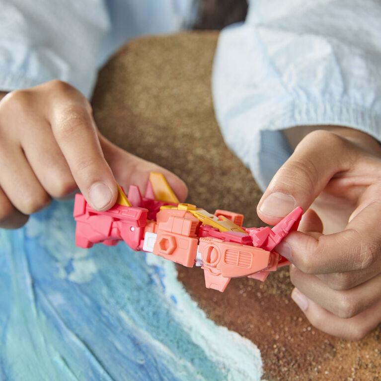 Transformers CYBERWORLD, figurine Cyber Changers Elita-1