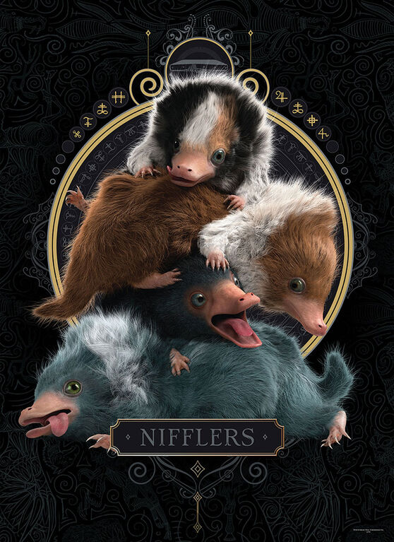 Fantastic Beasts "Baby Nifflers" 1000 Piece Puzzle - English Edition