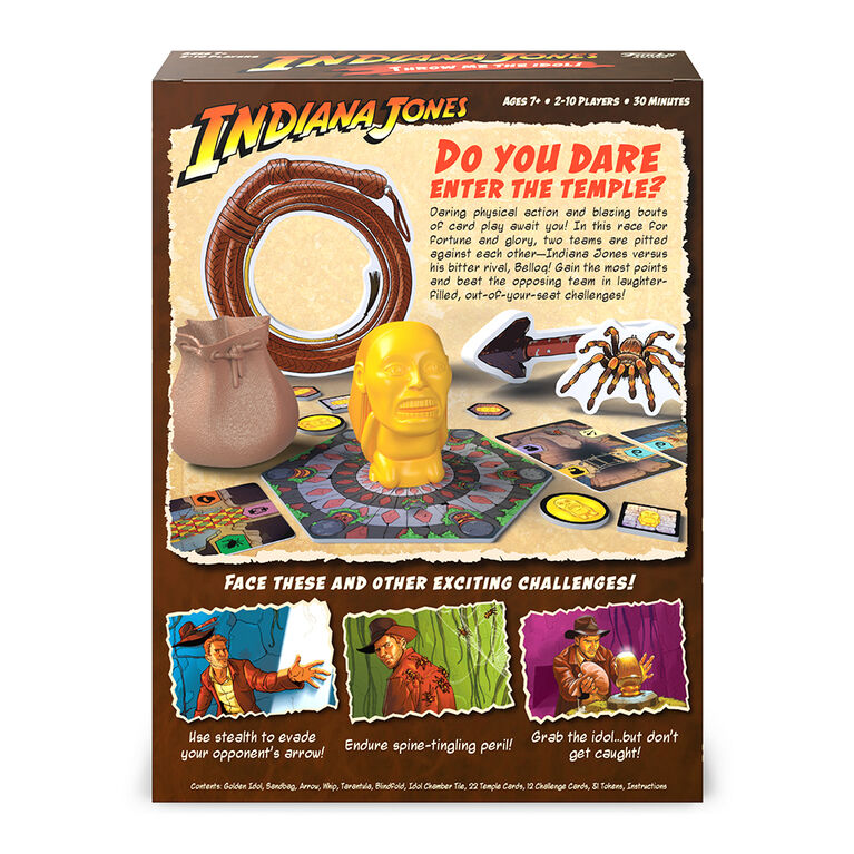 Funko Games Indiana Jones Throw Me The Idol! jeu de plateau - Édition anglaise