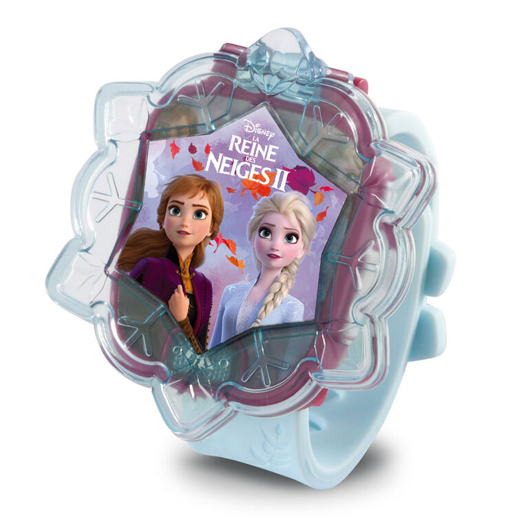 VTech La Reine des Neiges II - Frozen II - Montre-jeu interactive - Édition française