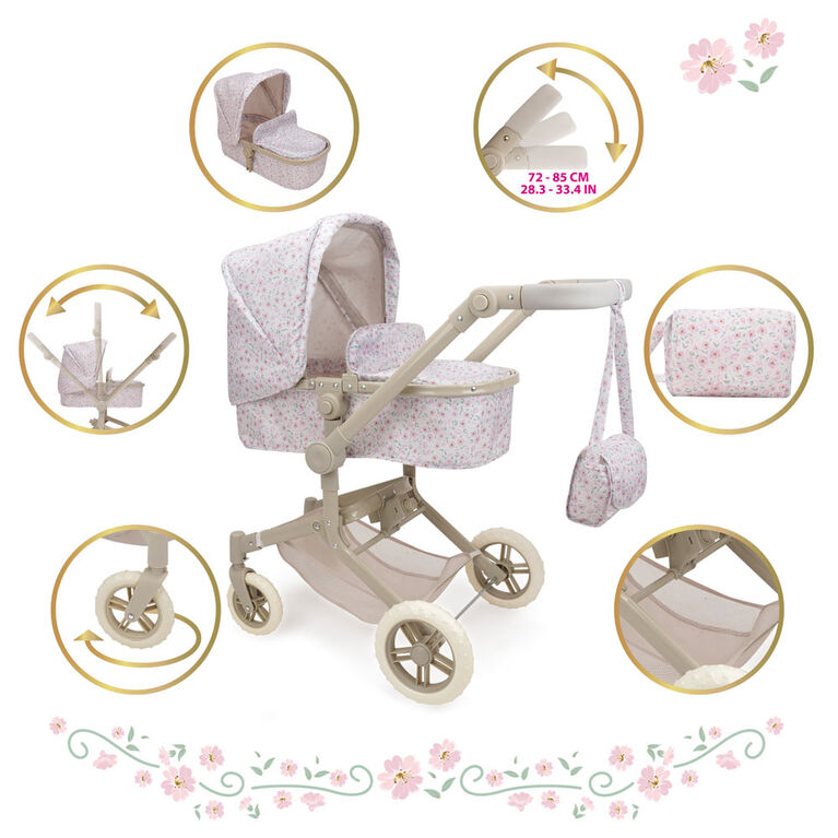 City Park 2 in1 Doll Stroller, Little Flora
